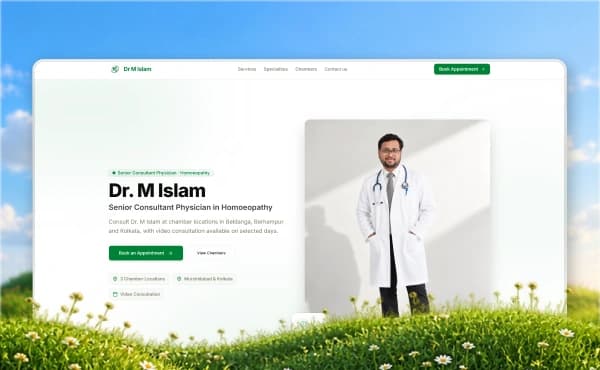 Dr M Islam Patient Management Software